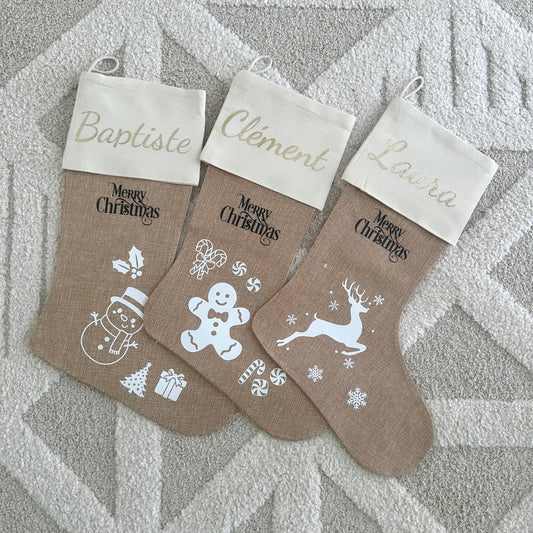 Chaussettes de Noël personnalisées